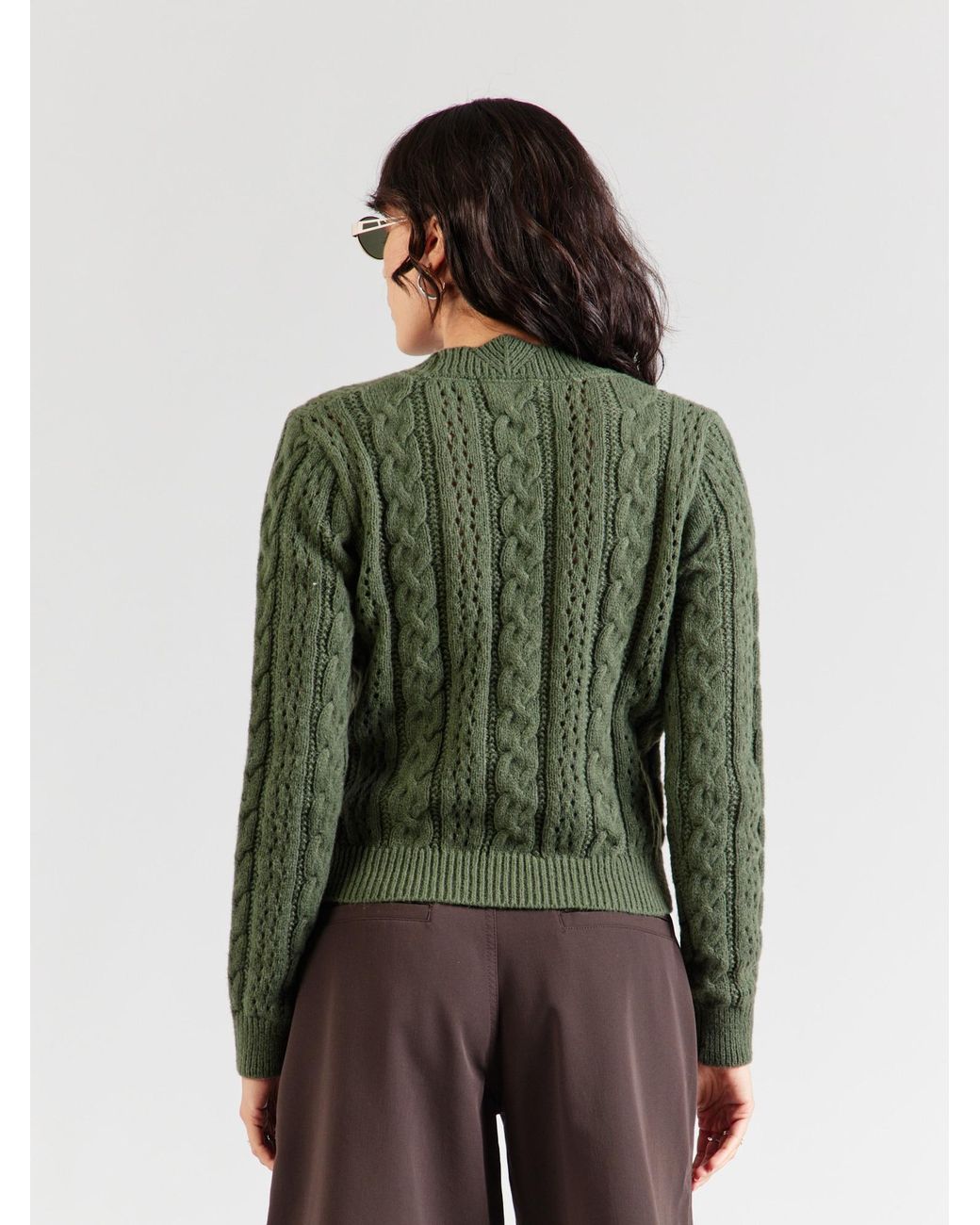 /about You Green Pullover Melody