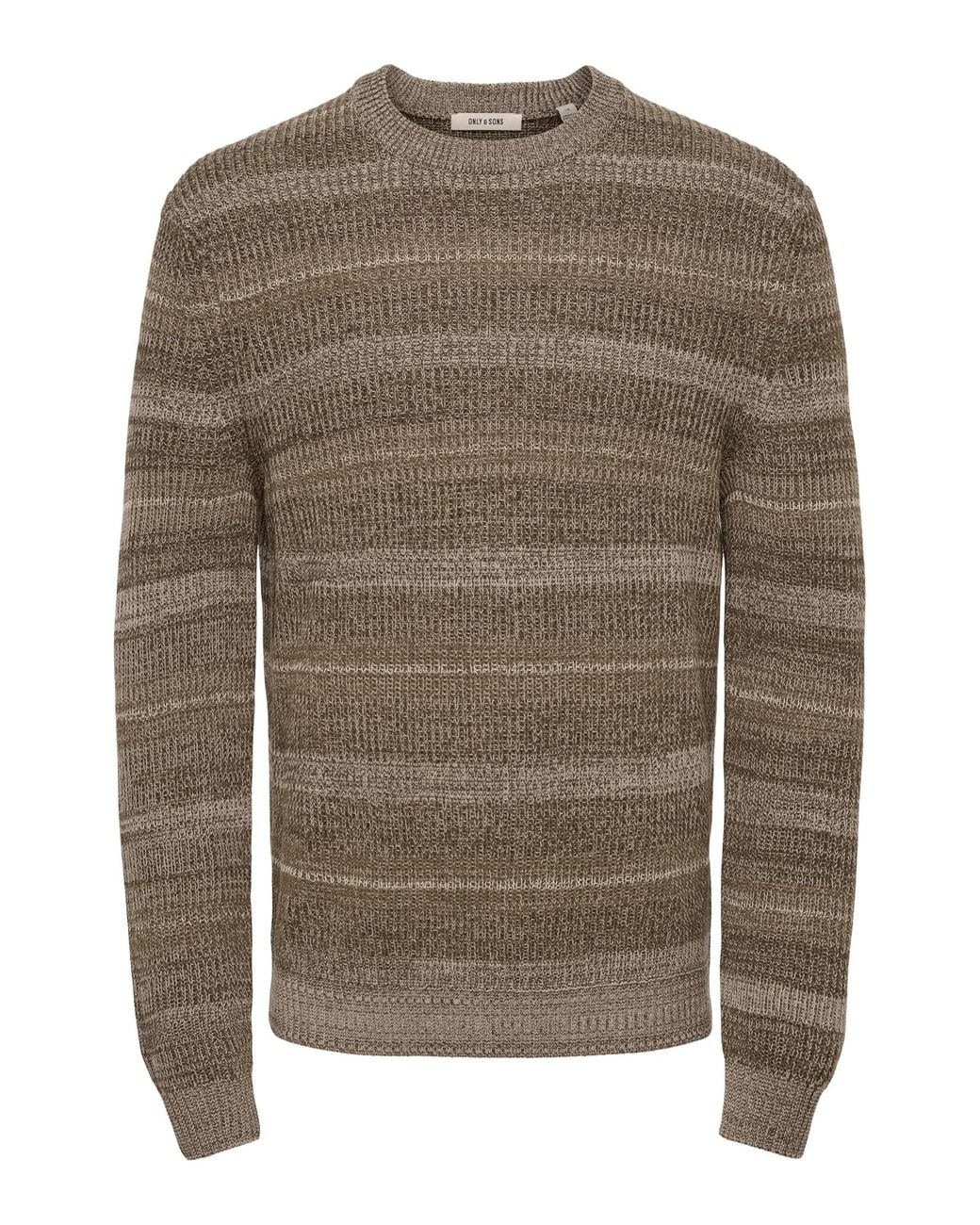 Only & Sons Pullover Onslake in Brown für Herren
