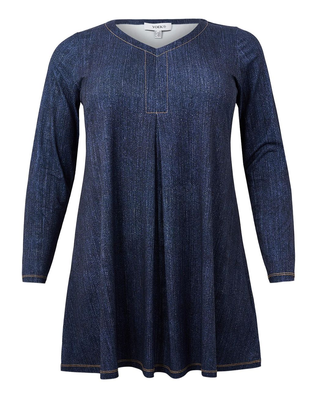Yoek Blue Bluse
