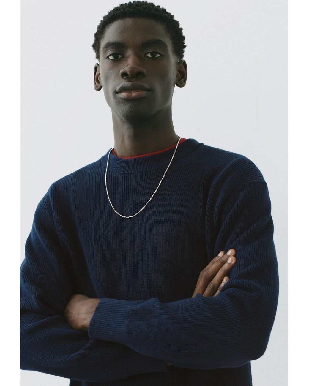 Pull&Bear Pullover in Blue für Herren