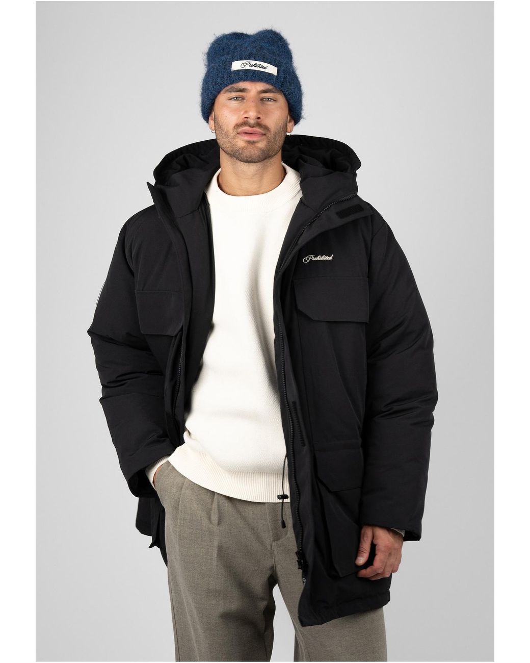 Prohibited Jacke Peter in Black für Herren