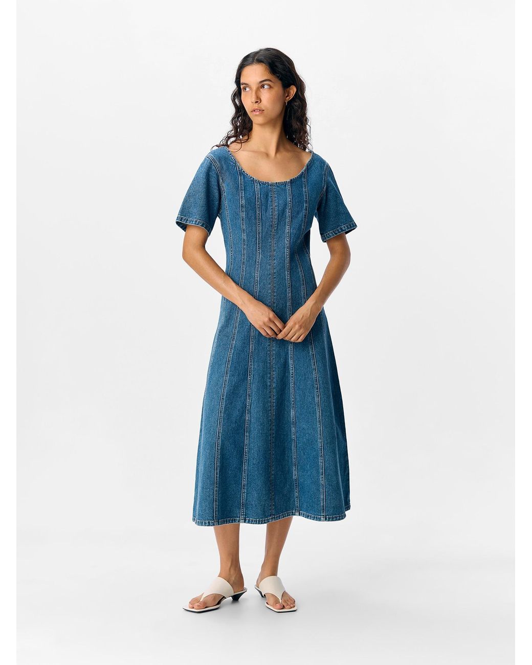 Object Blue Kleid Objloray