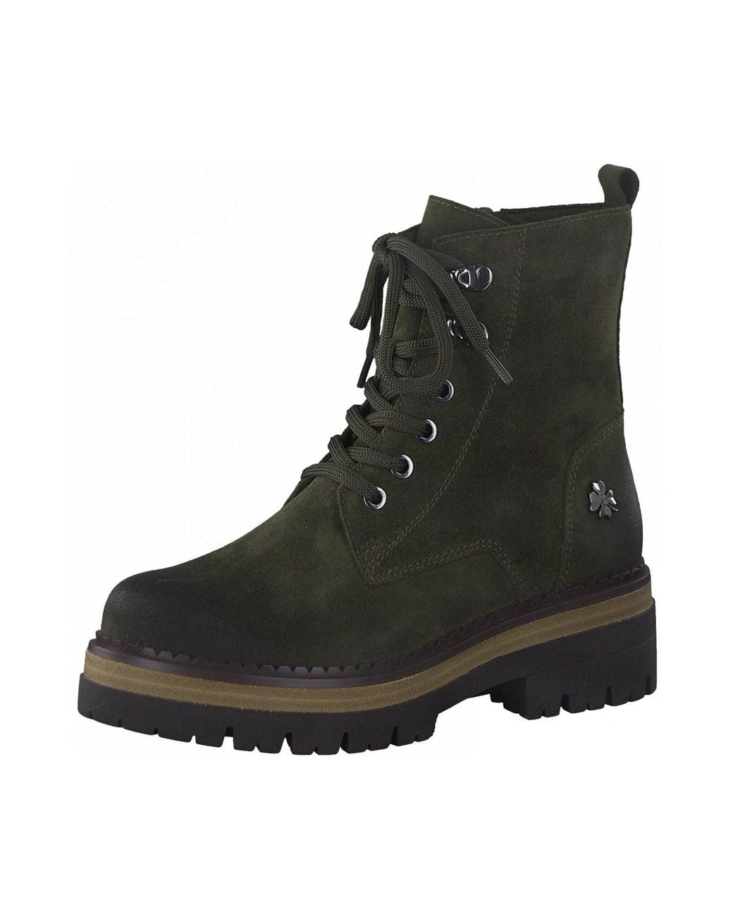 Marco Tozzi Black Schnürstiefelette