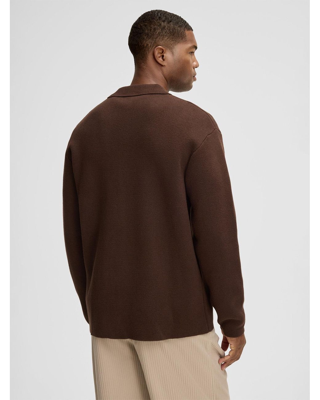 Strellson Strickjacke in Brown für Herren