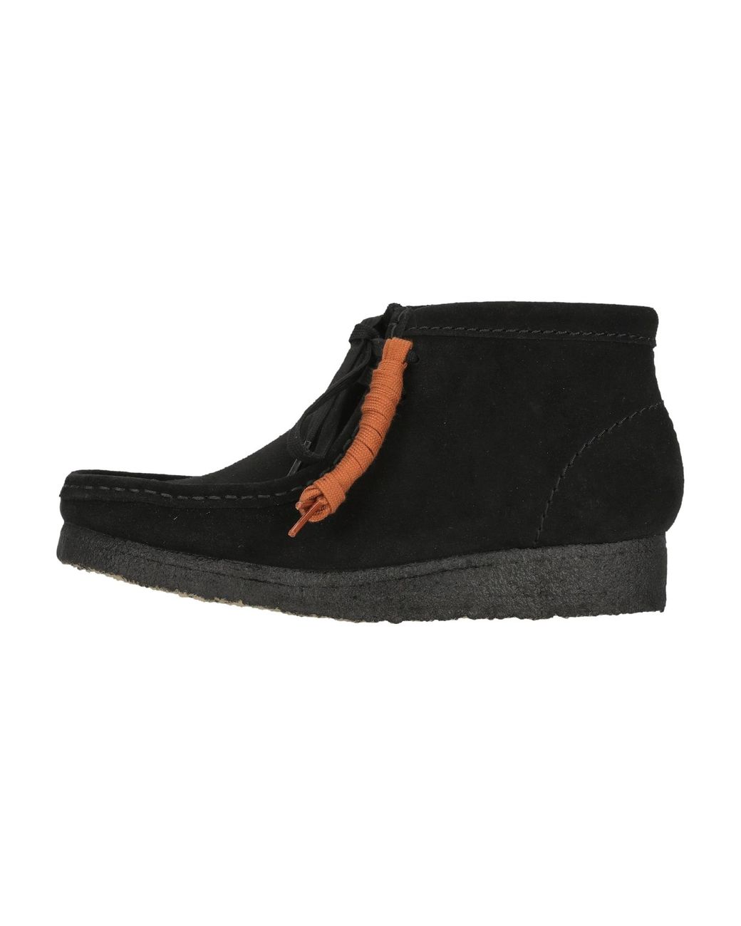 Clarks Black Schnürschuhe Wallabee Boot