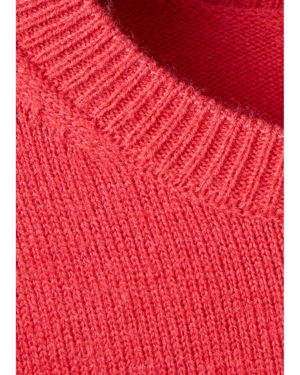 Mango Red Pullover Naranji