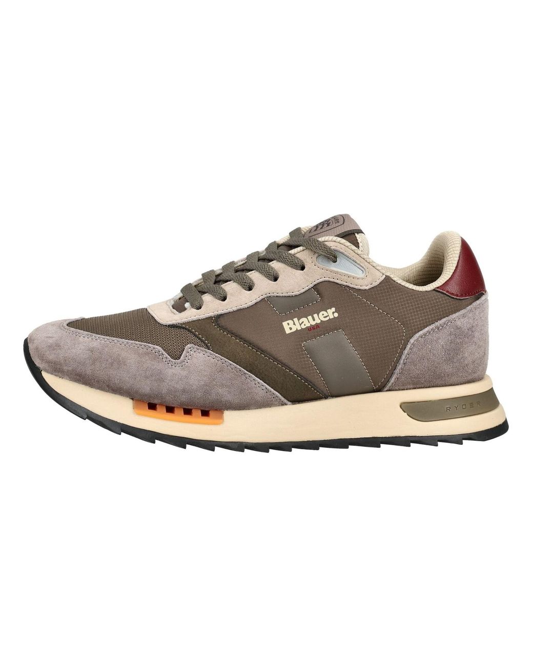 Blauer Sneaker in Multicolor für Herren
