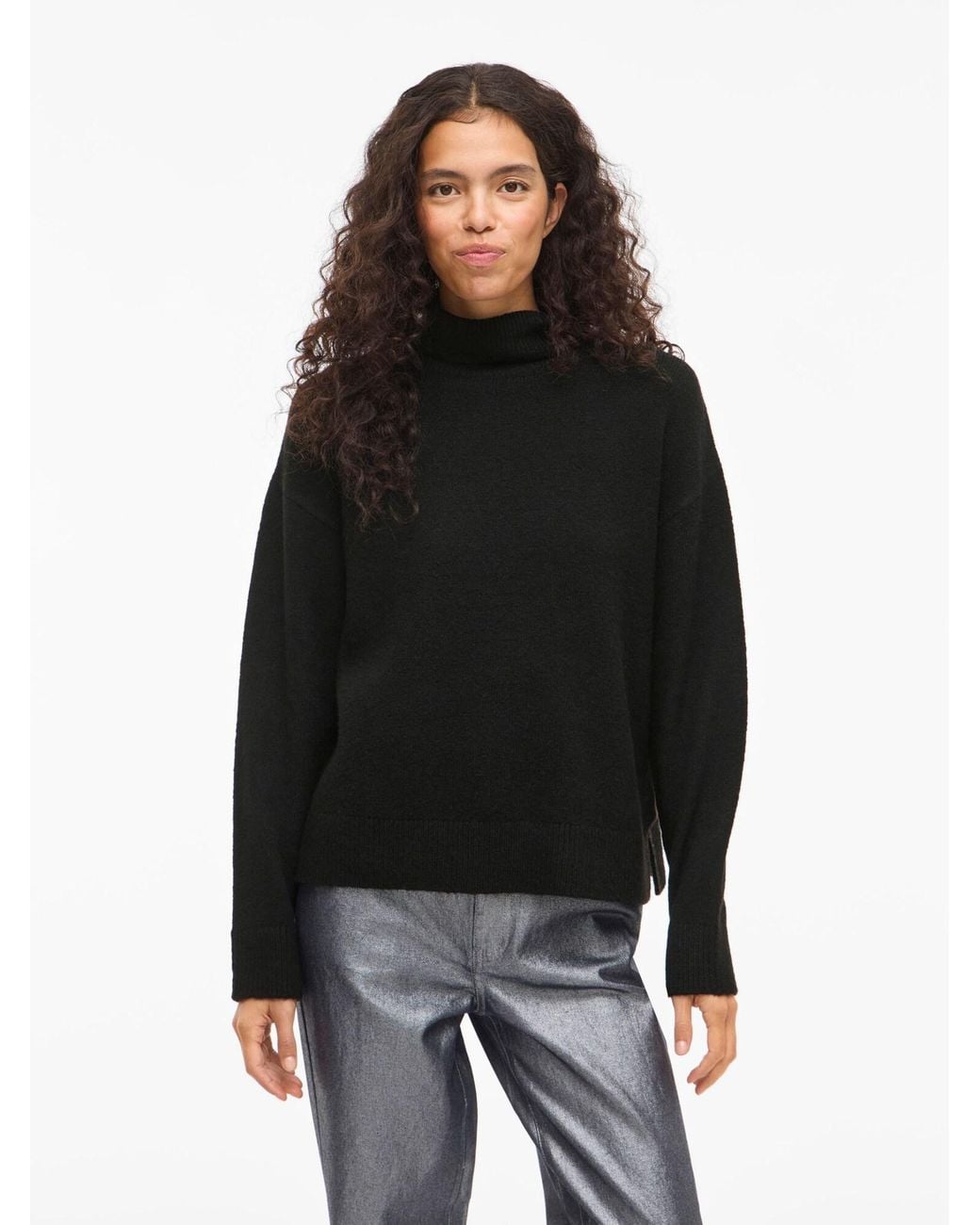 Vila Black Pullover Ellie
