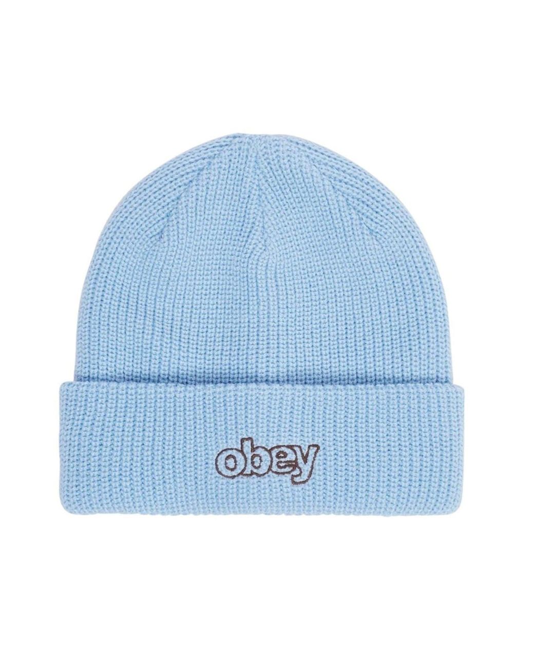 Obey Mütze Throwback Beanie Sky in Blue für Herren