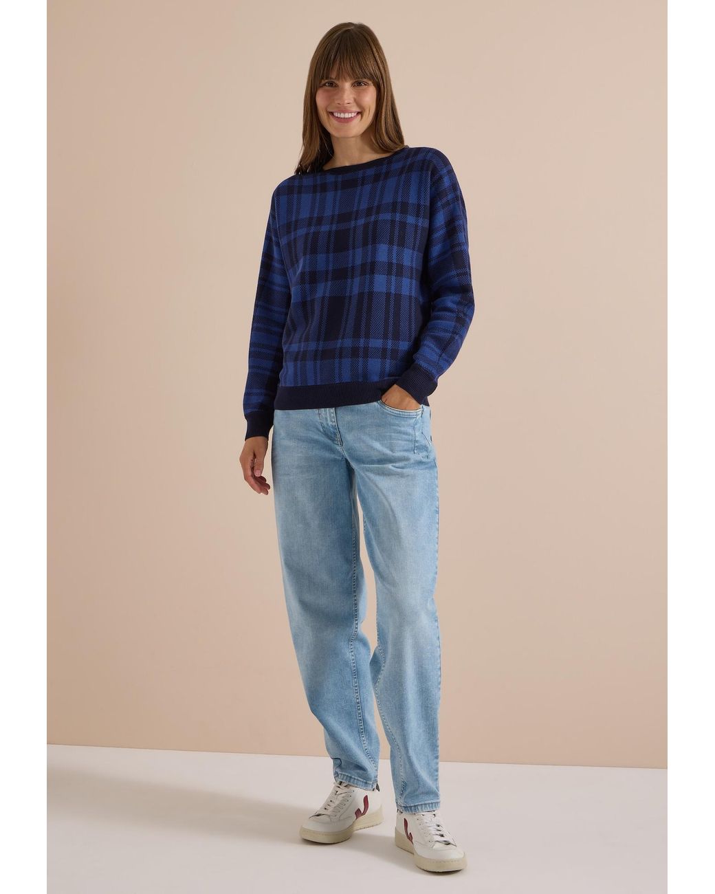 Cecil Blue Pullover Dolman