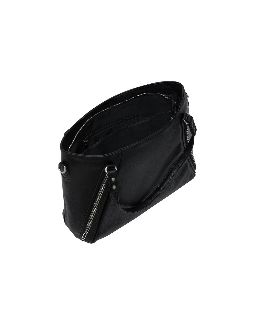 faina Black Schultertasche