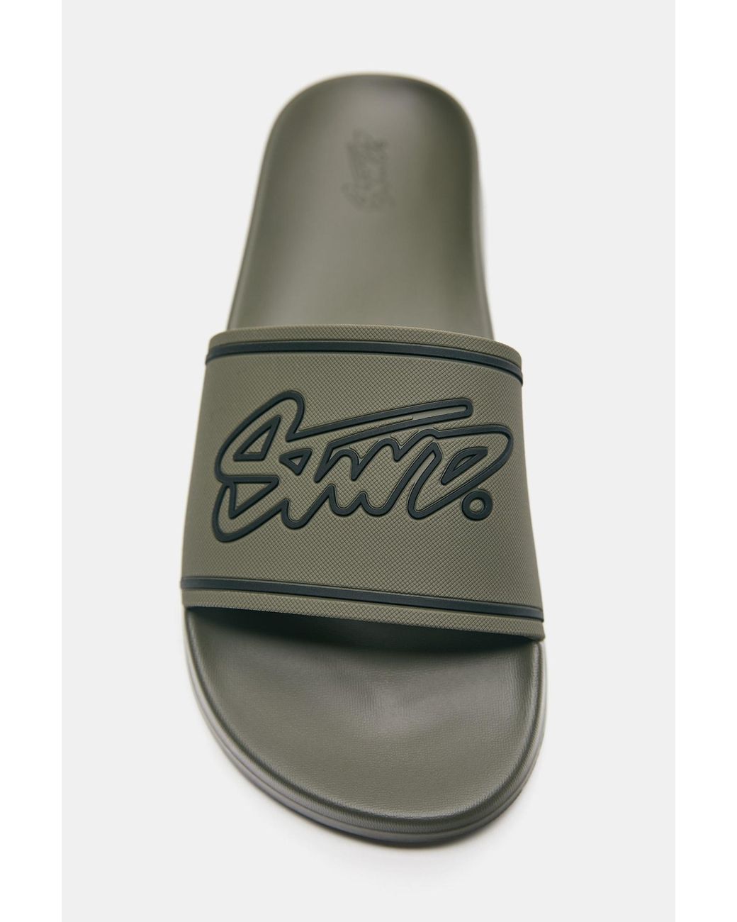 Pull&Bear Pantolette Stwd in Green für Herren