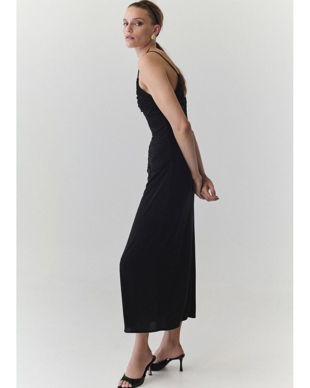 Mango Black Kleid Rush