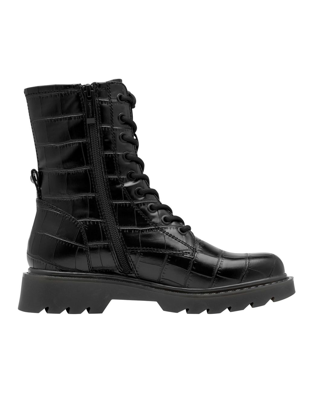 Tamaris Black Schnürstiefelette