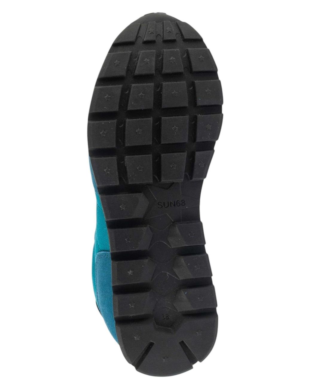 Sun 68 Blue Sneaker Low Ally Solid
