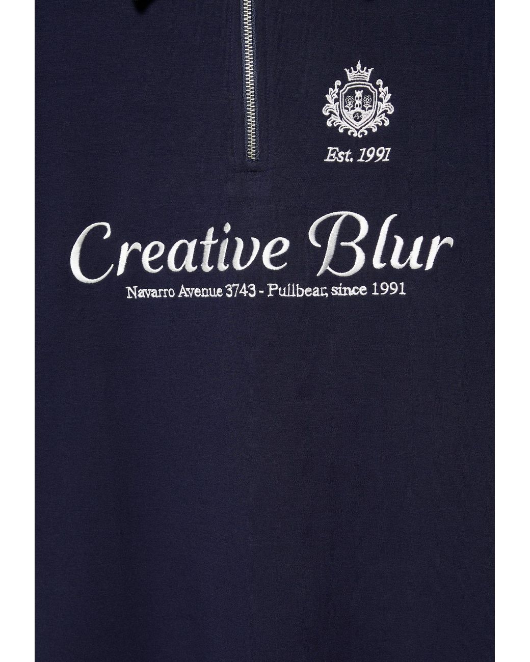 Pull&Bear Poloshirt in Blue für Herren