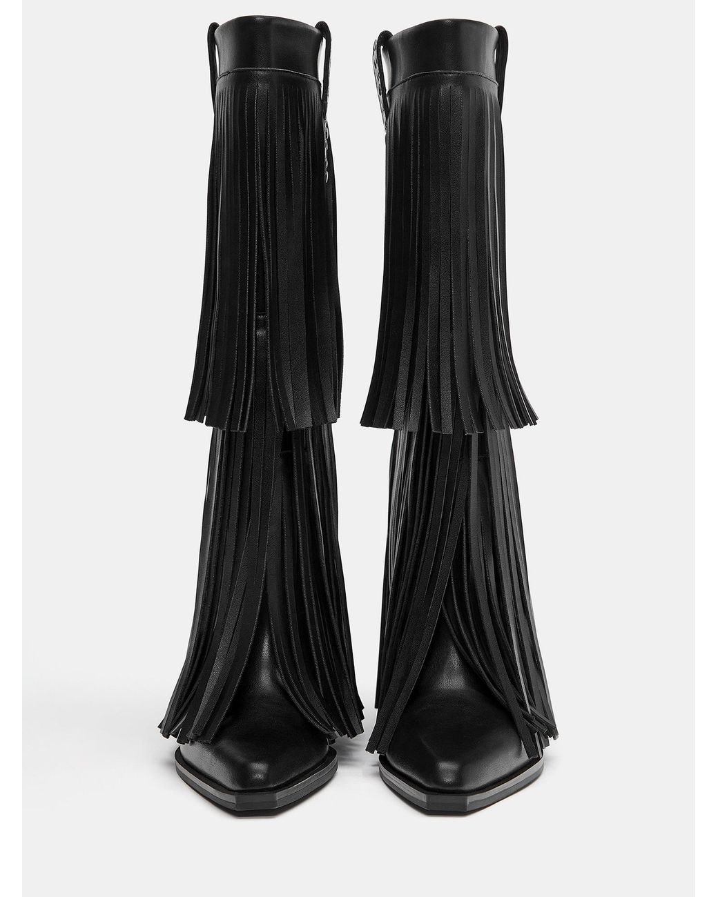 Pull&Bear Black Stiefel