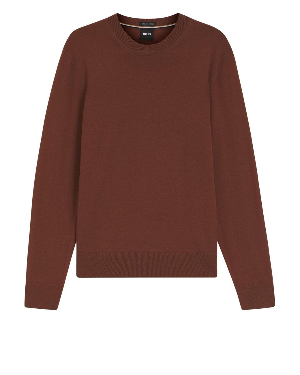 Boss Pullover Leno in Brown für Herren