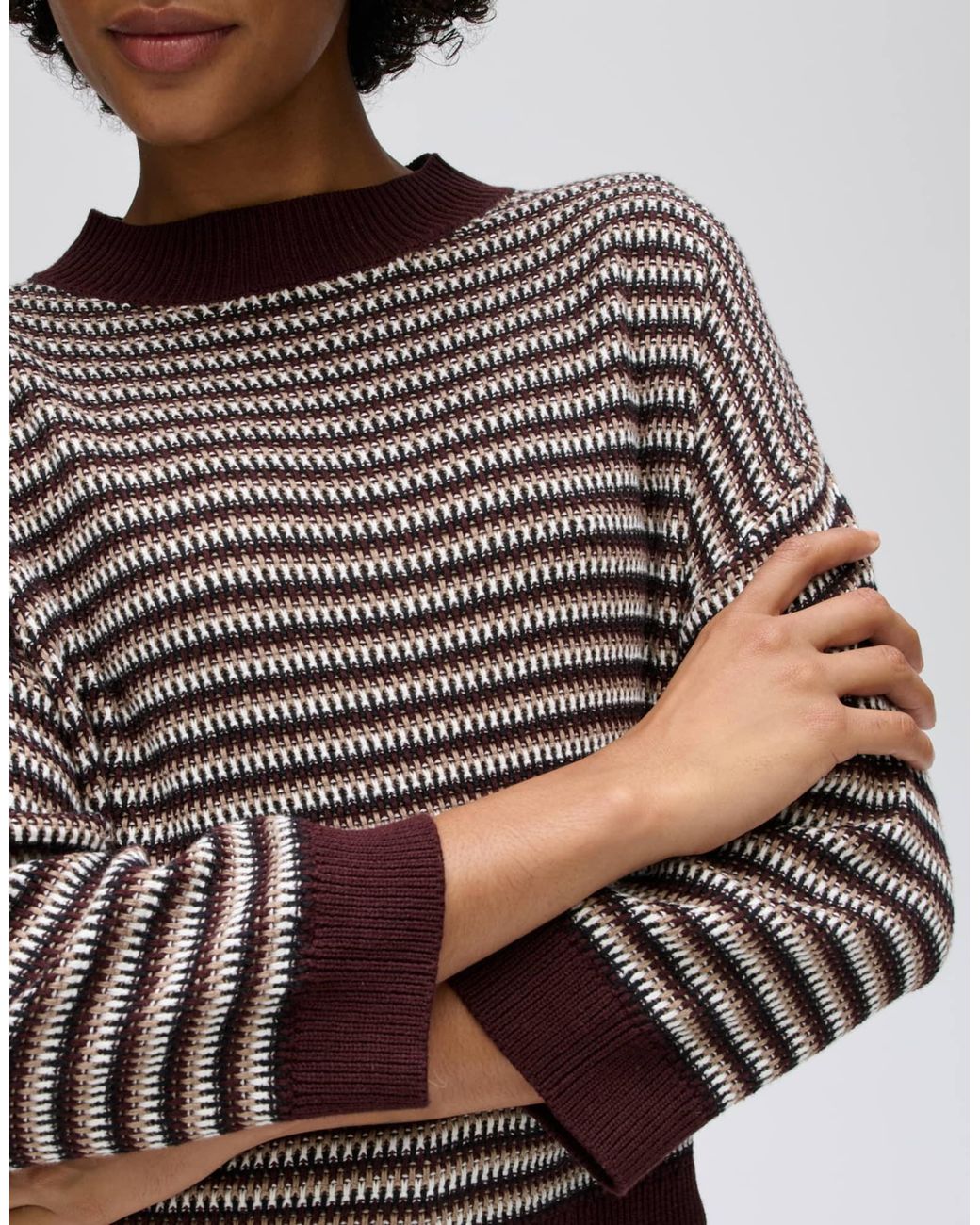 Opus Brown Pullover Peipina