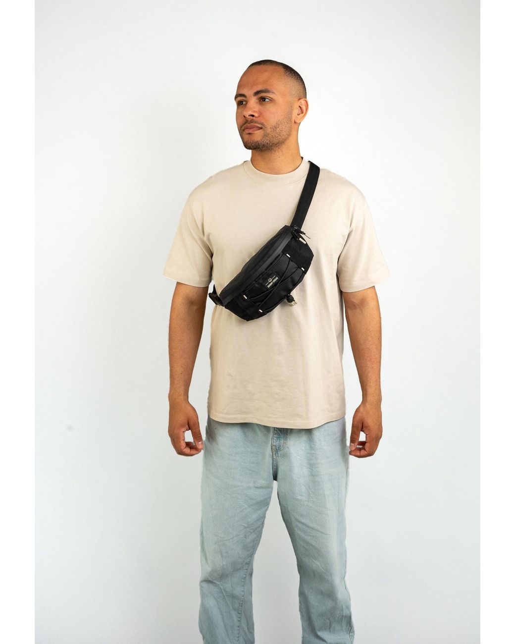 Johnny Urban Bauchtasche Devin in Black für Herren