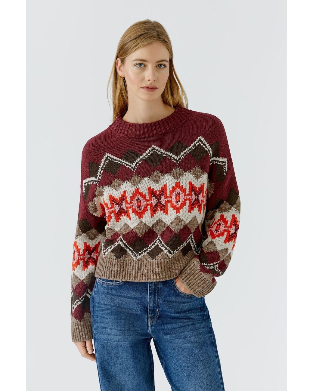 Ouí Red Pullover