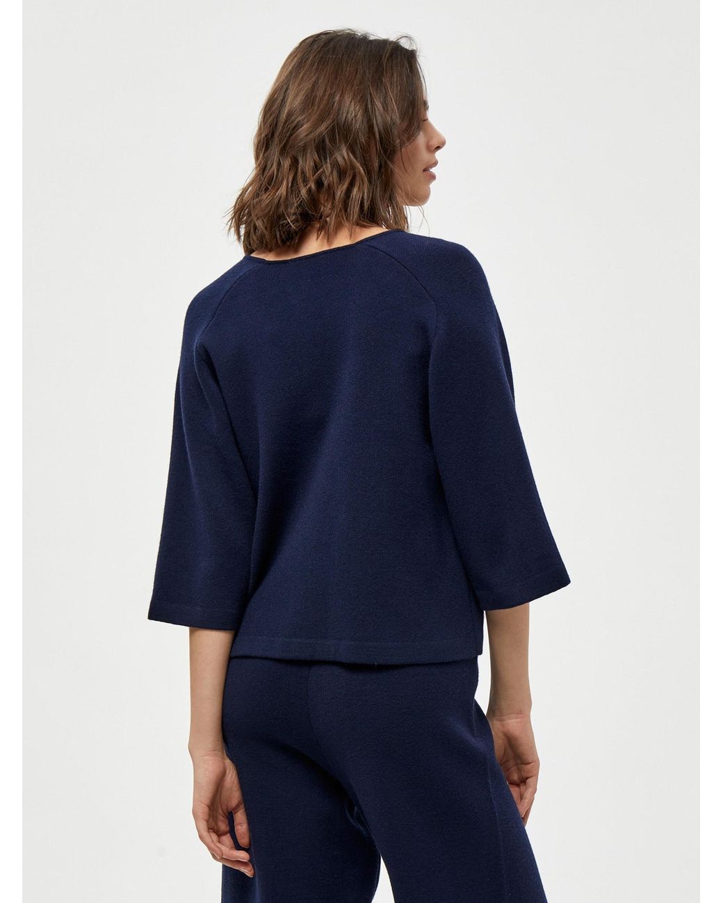 Peppercorn Blue Pullover Rosalia