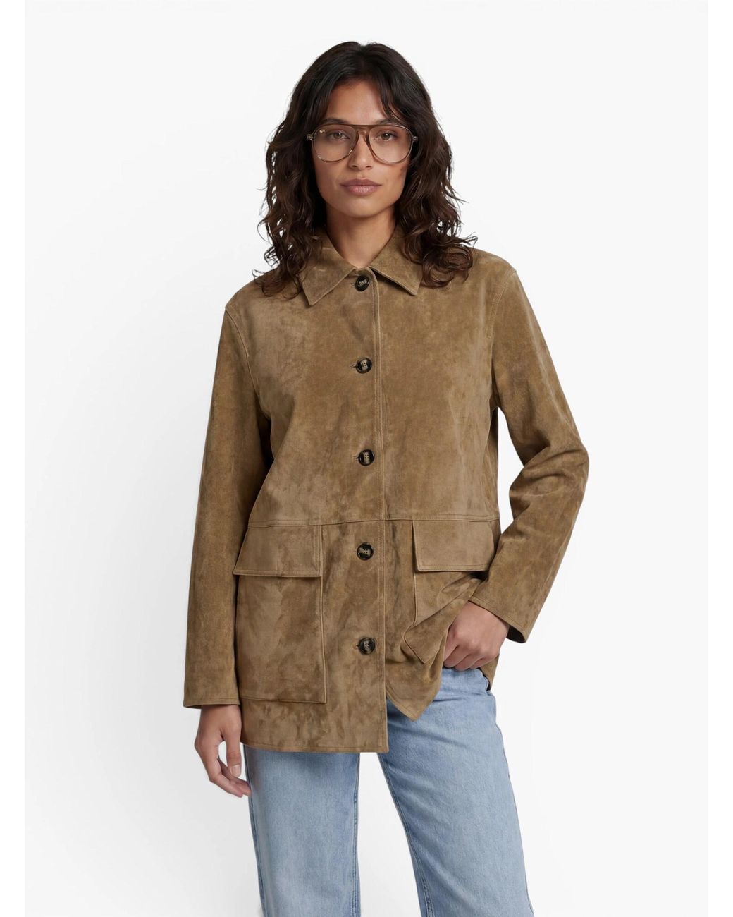 ONLY Brown Jacke