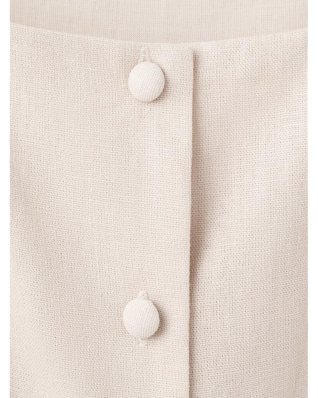 Mango White Jumpsuit