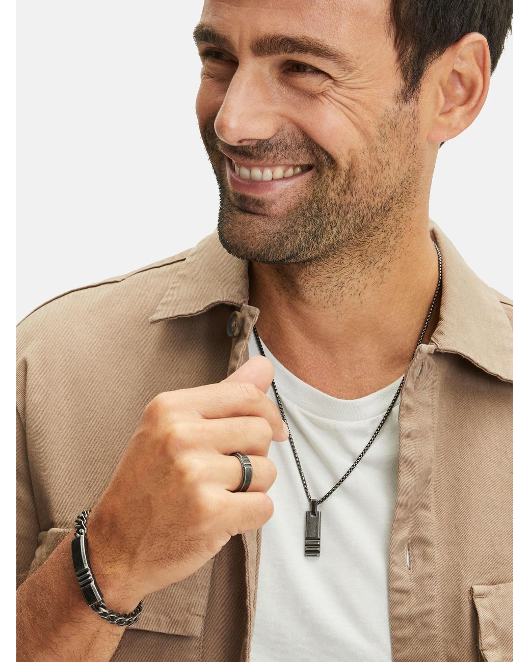 Fynch-Hatton Armband in Black für Herren