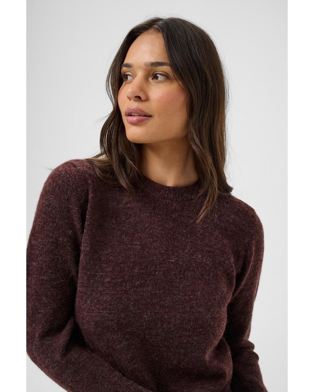 Kaffe Purple Pullover Kaniel