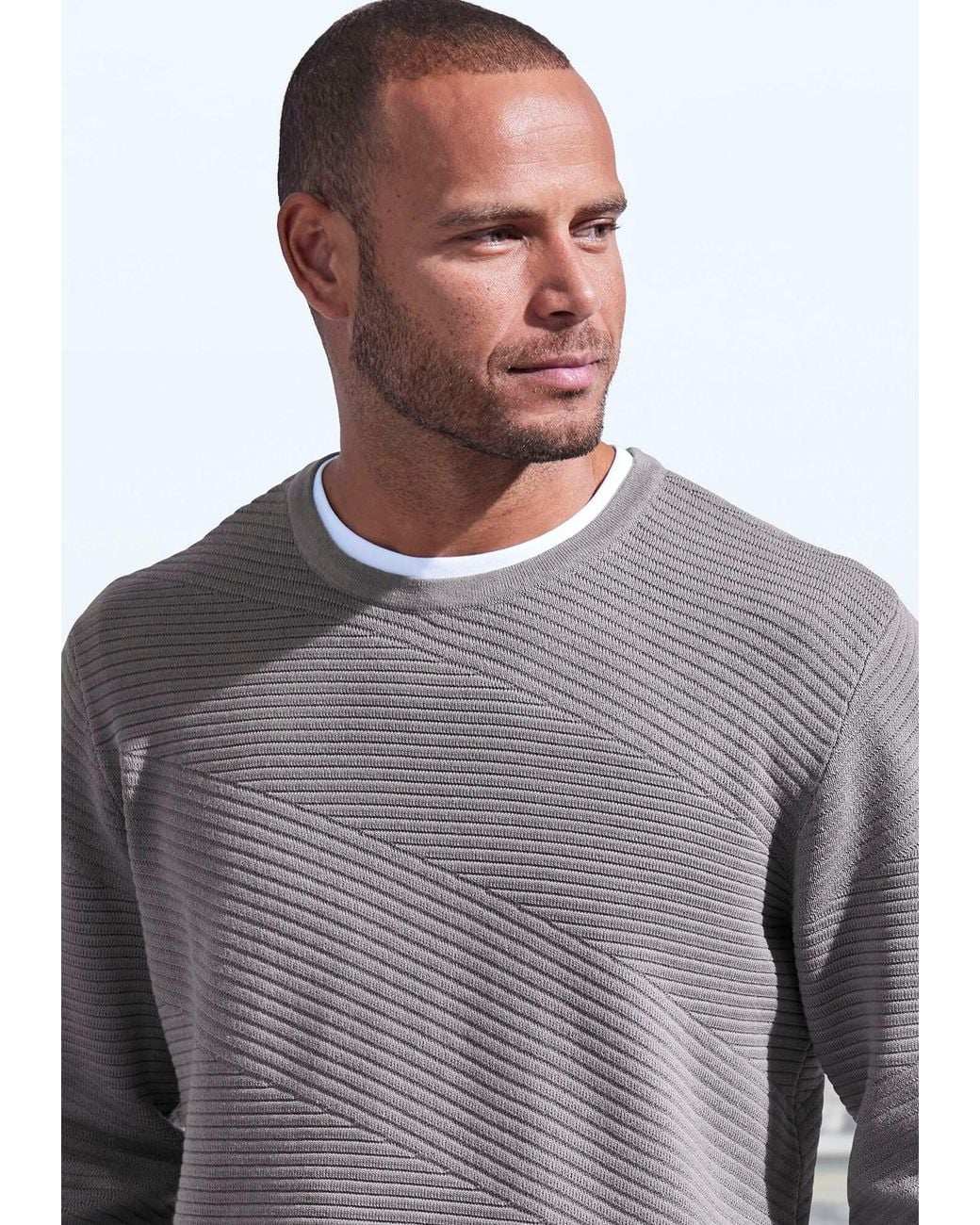 John Devin Pullover in Gray für Herren