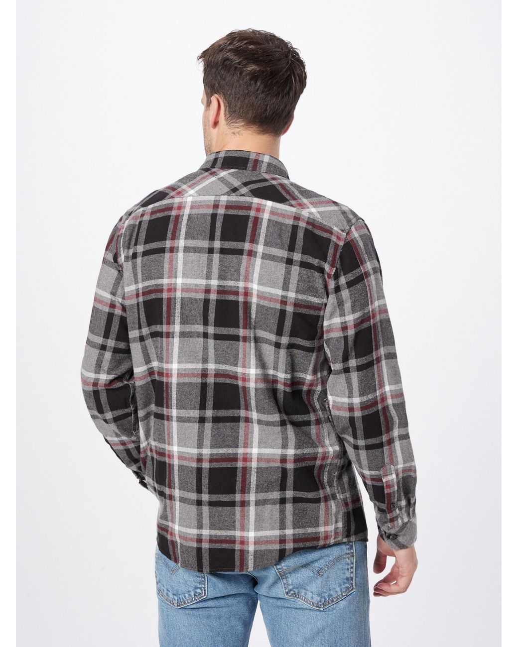 Solid Hemd Craig in Gray für Herren