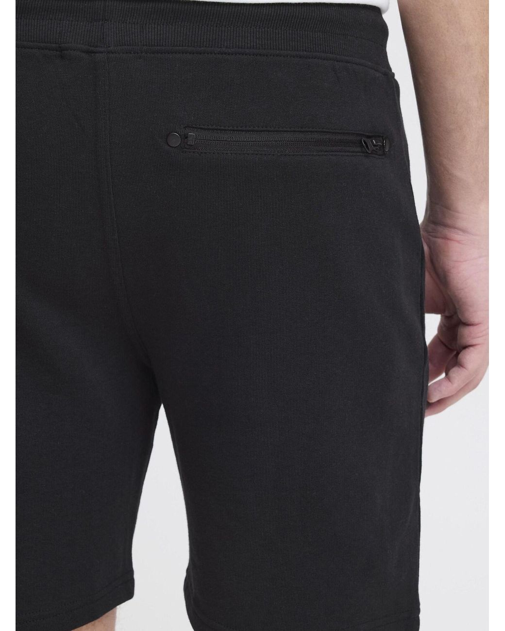 Solid Sweatshorts Taras in Black für Herren