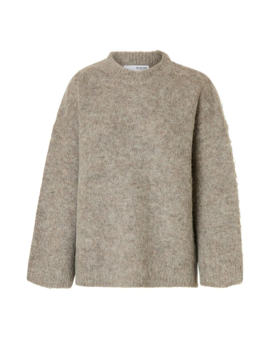 SELECTED Gray Pullover Slfgabriella