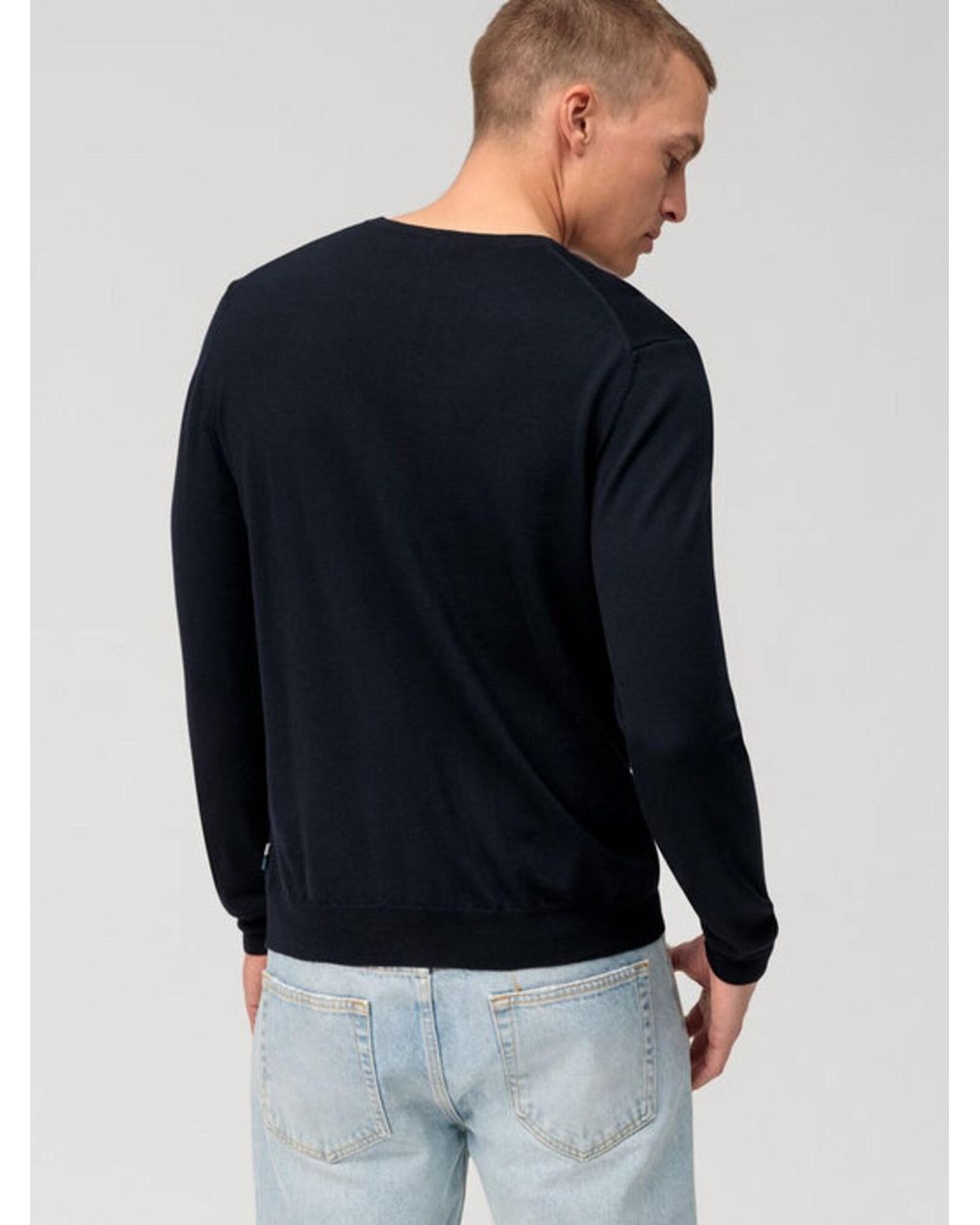 Olymp Pullover in Blue für Herren