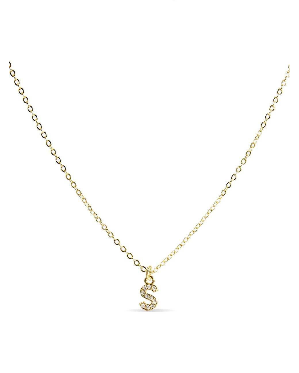 Luxenter Metallic Kette Alphabet