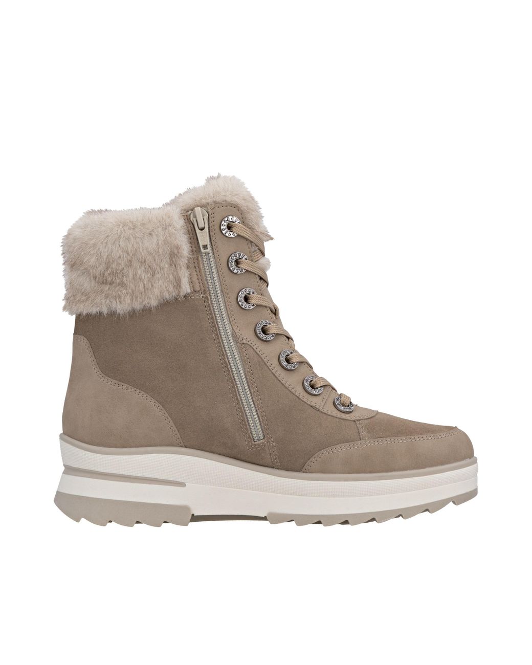 Remonte Brown Schnürstiefelette