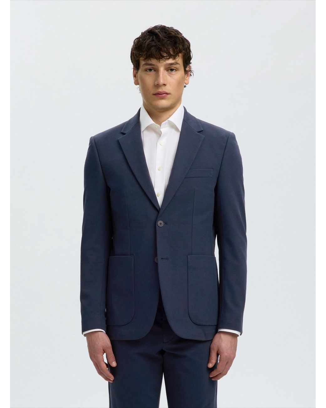 SELECTED Sakko Slmlomair in Blue für Herren
