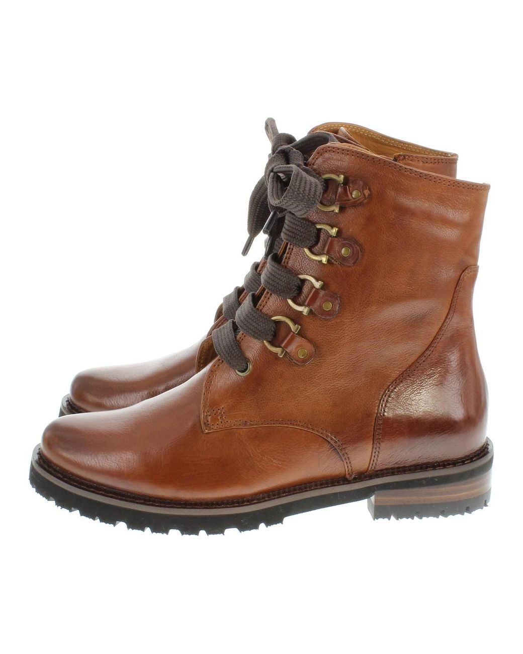 Everybody Brown Schnürstiefel Nadia