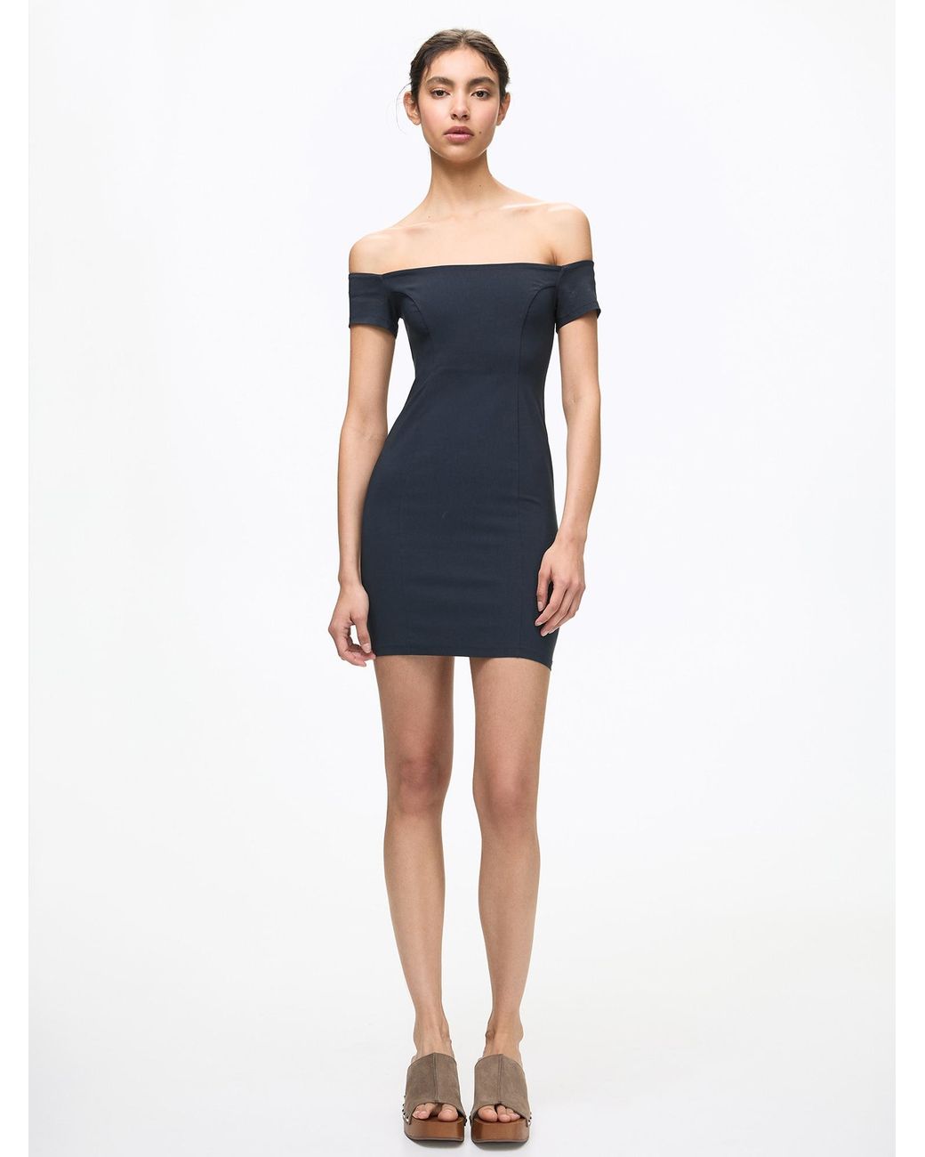 Pull&Bear Blue Kleid