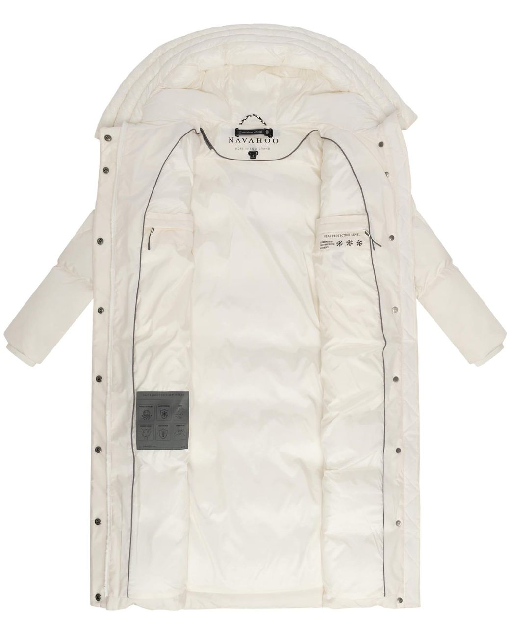 Navahoo White Wintermantel Knusperherz 14