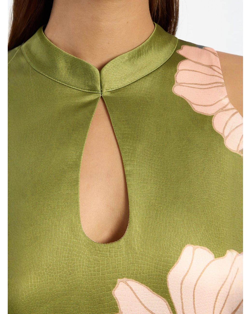 Ana Alcazar Green Kleid Delis