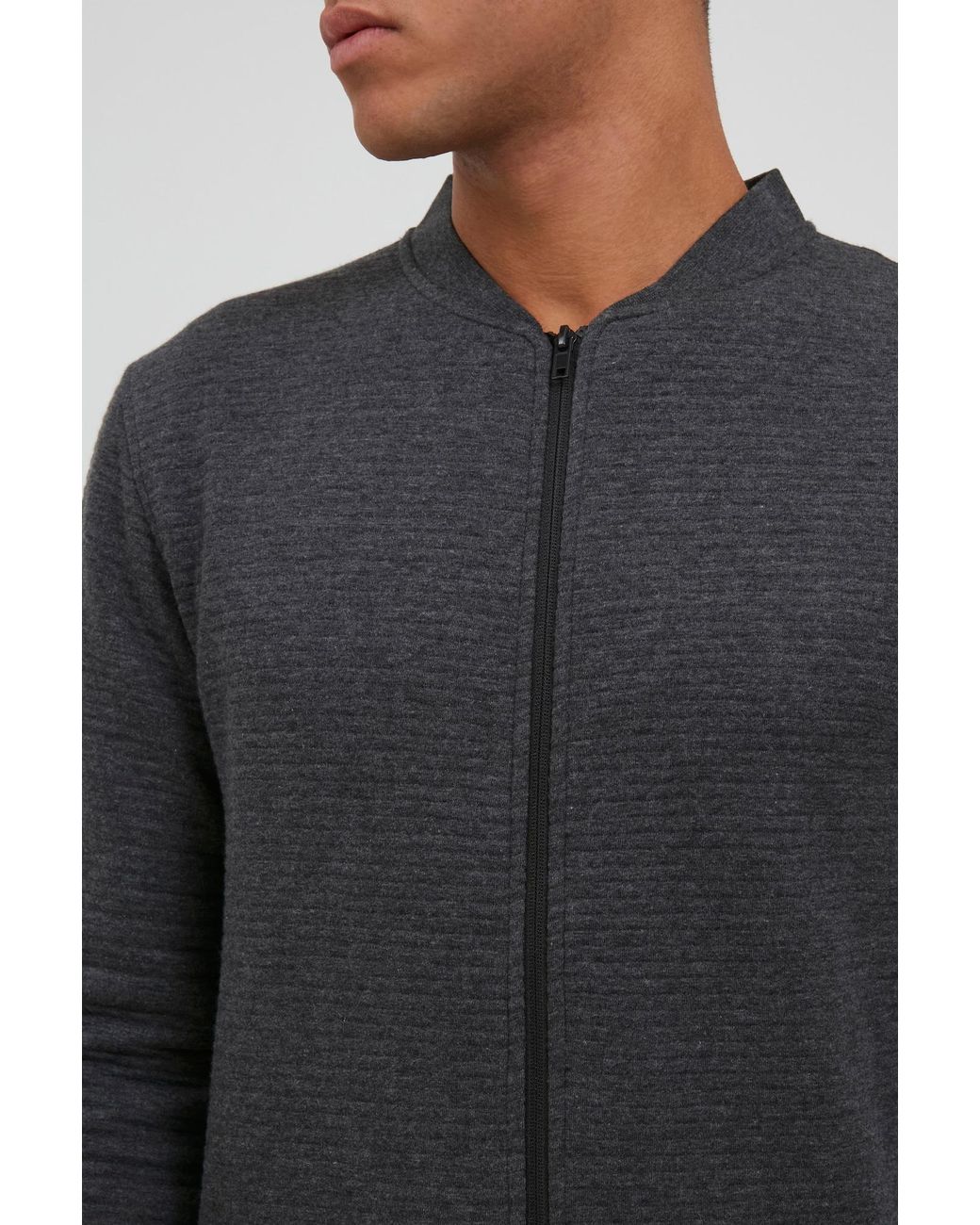 INDICODE Sweatjacke Bronte in Gray für Herren