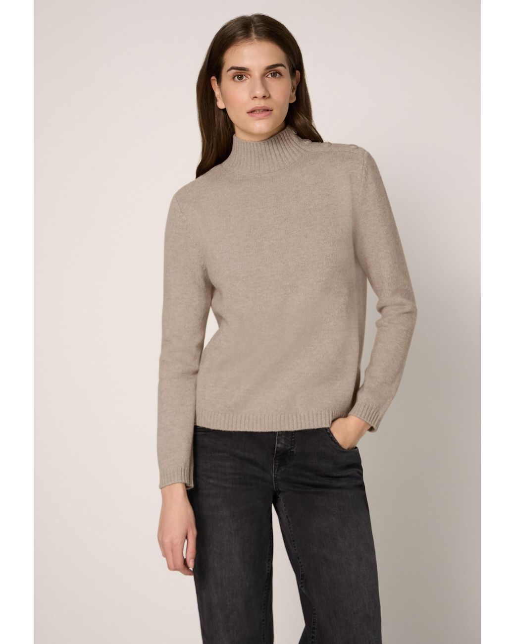 STREET ONE STUDIO Natural Pullover