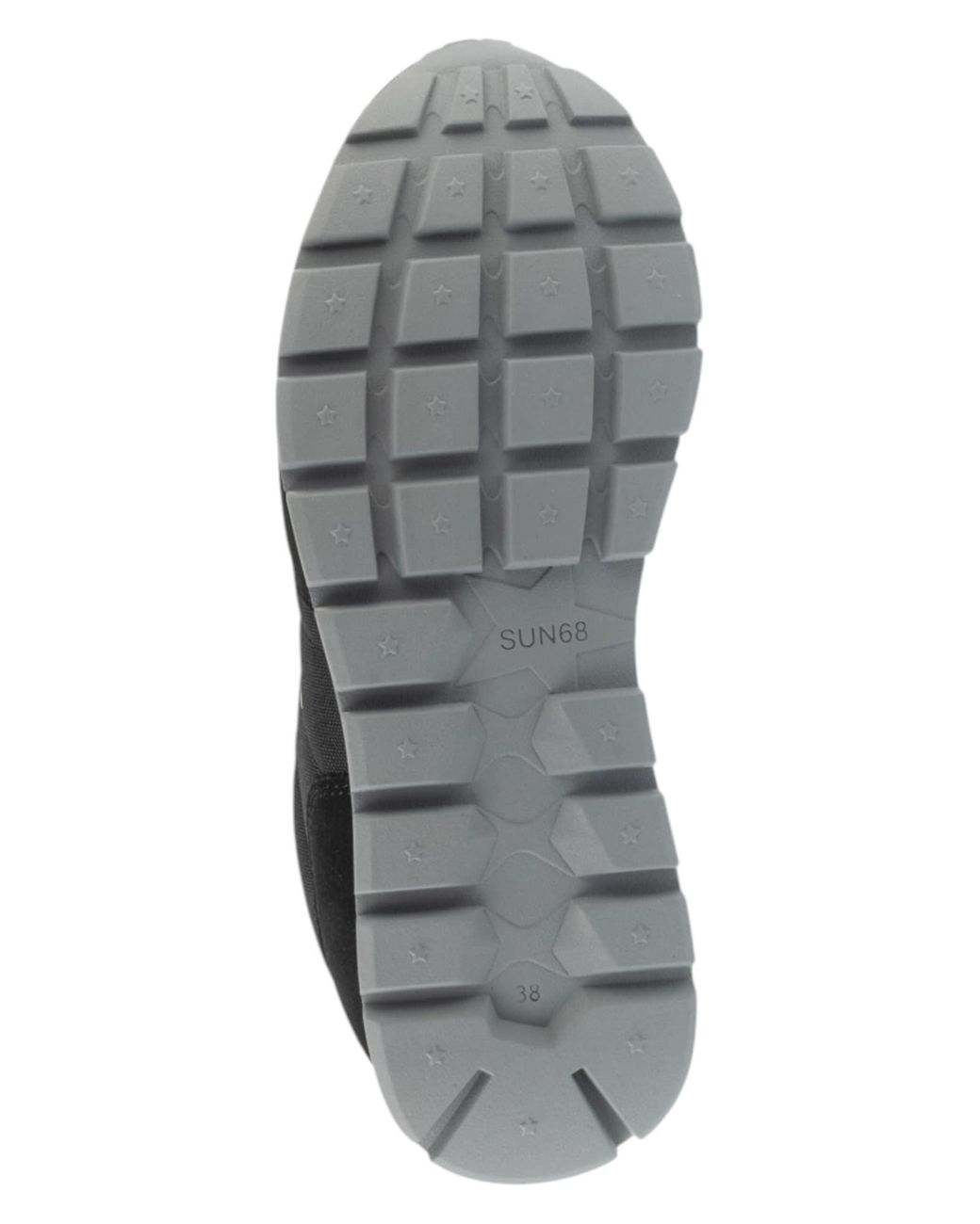 Sun 68 Black Sneaker Low Ally Solid