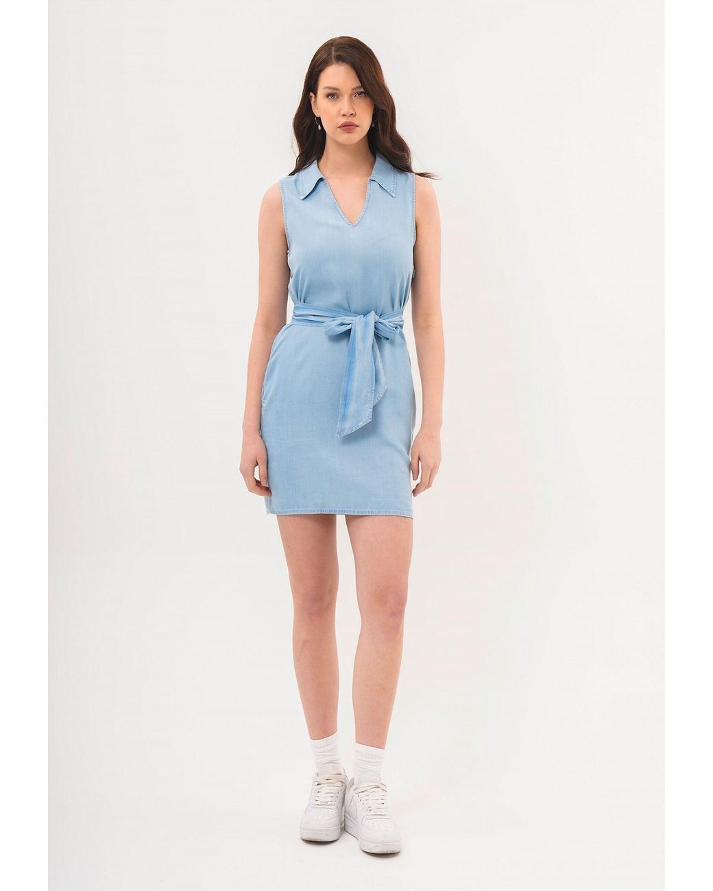 FRESHLIONS Blue Blusenkleid Feelija