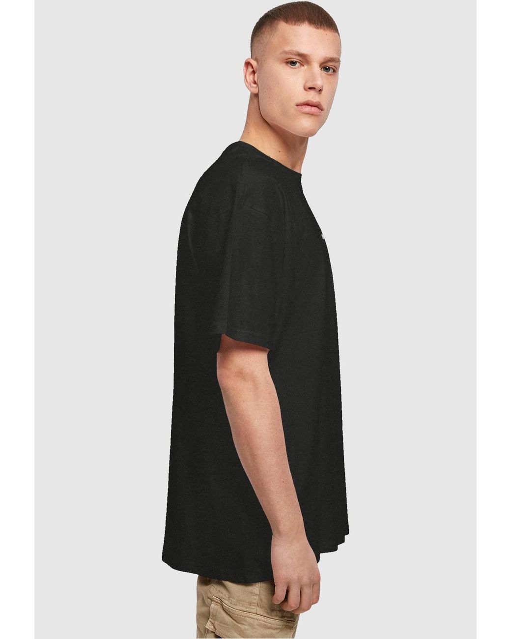 Merchcode T-Shirt Think Different in Black für Herren