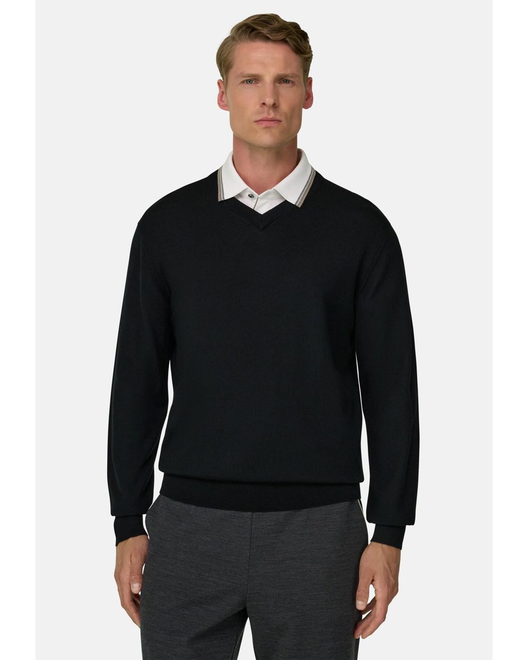Boggi Pullover in Black für Herren