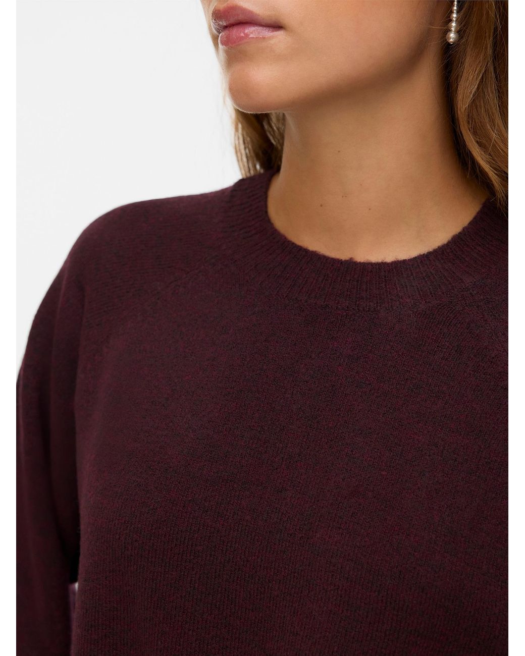Vero Moda Red Pullover Vmlefile
