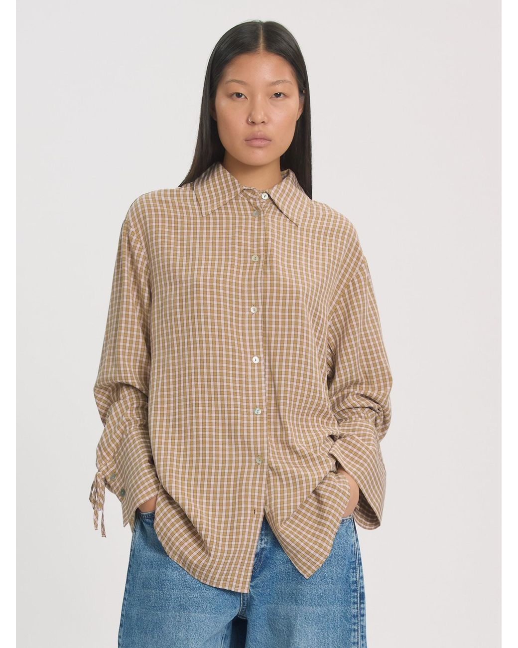 EDITED Brown Bluse Juri